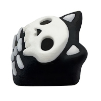 Skullcat KeyCap - White Edition