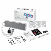 Asus ROG Strix LC III 360 ARGB LCD - 360mm - White Edition