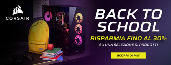 Corsair Promo Back to School